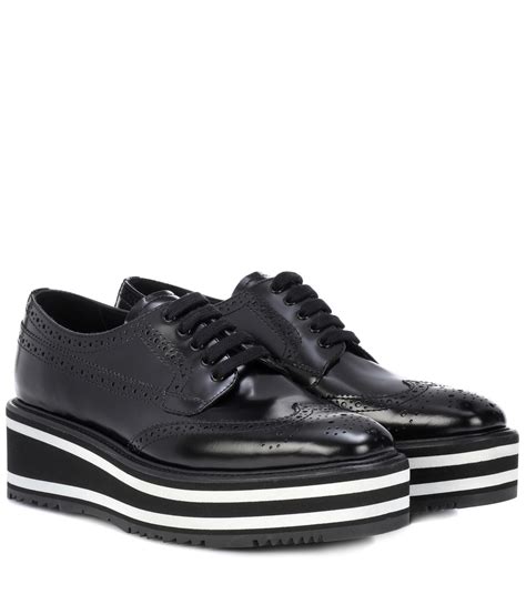 prada broughs|prada brogues women's sale.